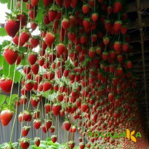 Клубника ампельная Анастасия купить по цене от 370р. в интернет-магазине «Посадика» с доставкой почтой в в Ухтае и по всей России – [изображение №1].